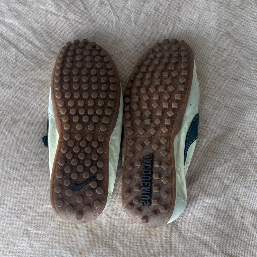 Jacquemus x Nike moon shoes Cream and Black Lace-Up Sneakers - Picture 5 of 14